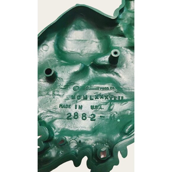 Vintage Homco Green Fish Wall Hanging Decor Set Of 2* 51 - Picture 4 of 11